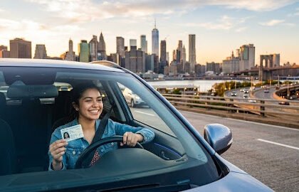legal driving age New York