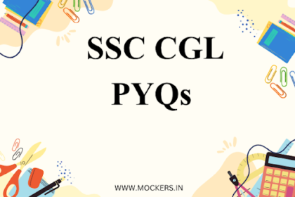 SSC CGL PYQs